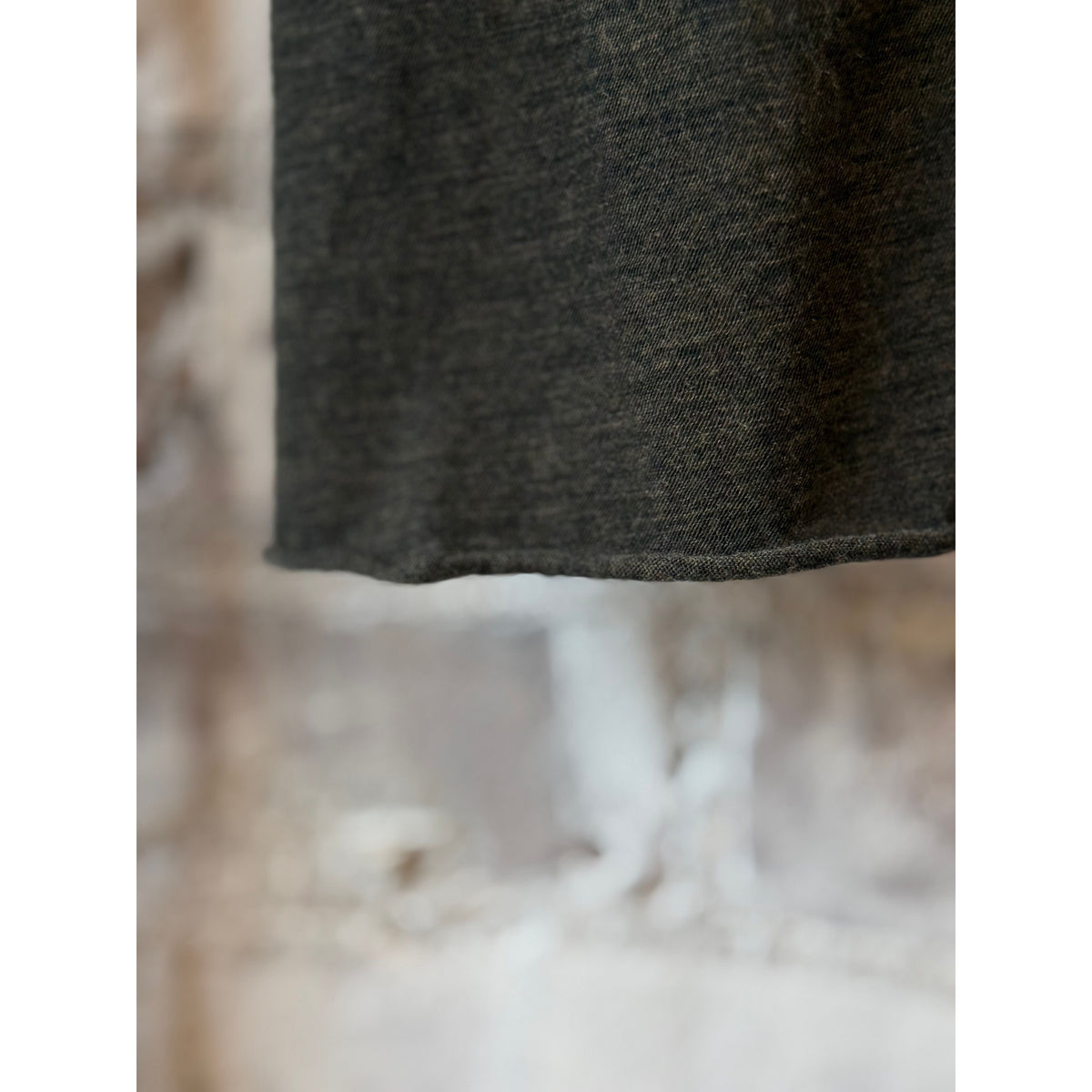 V::Room LS Hi-Soft Jersey Inner Crew - Black Dark Slate Gray