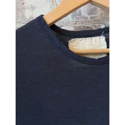 V::Room LS Hi-Soft Jersey Inner Crew - Dark Navy Dark Slate Gray