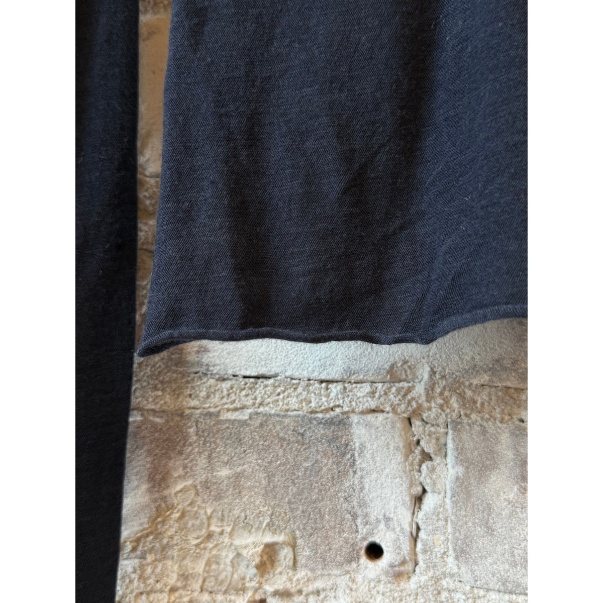 V::Room LS Hi-Soft Jersey Inner Crew - Dark Navy Dark Slate Gray
