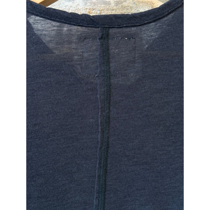V::Room LS Hi-Soft Jersey Inner Crew - Dark Navy Dark Slate Gray
