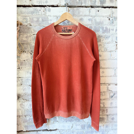 Women's Lucky Rabbits Sweatshirt by Freecity featuring a burn rabbit graphic on soft fabric, casual and stylish.