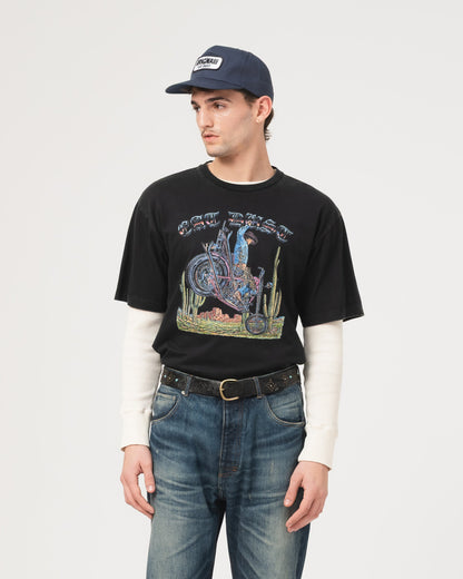 Rodeo Basic Jersey Tee - Black