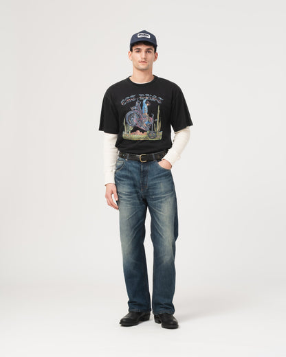 Rodeo Basic Jersey Tee - Black