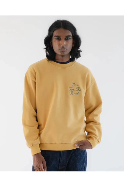 Detroit Fleece Sweater - Honey - DUNE + SALT