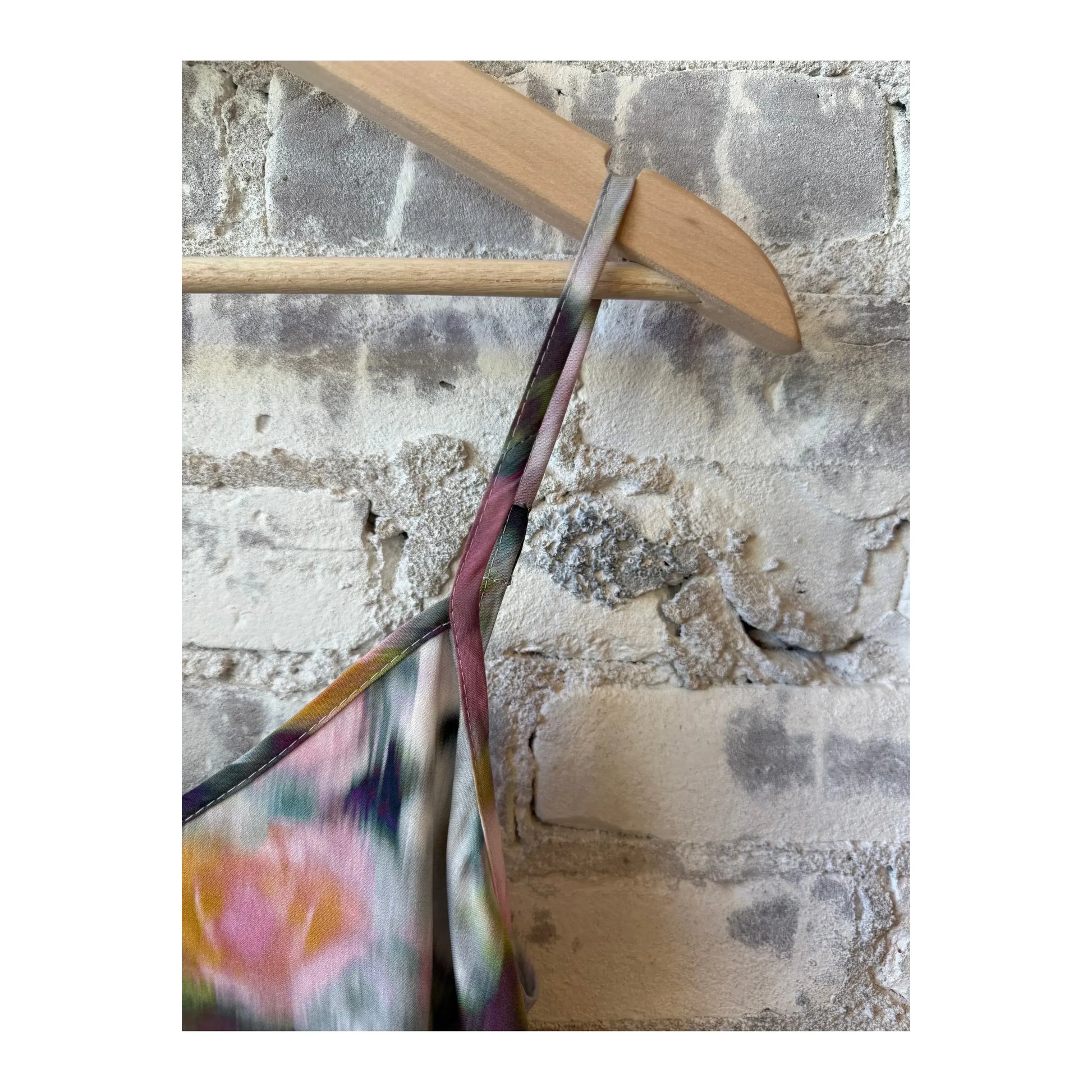 Women's Mabel Dress in Hazy Floral by The Little Project, featuring a flowy silhouette and vibrant floral print.
