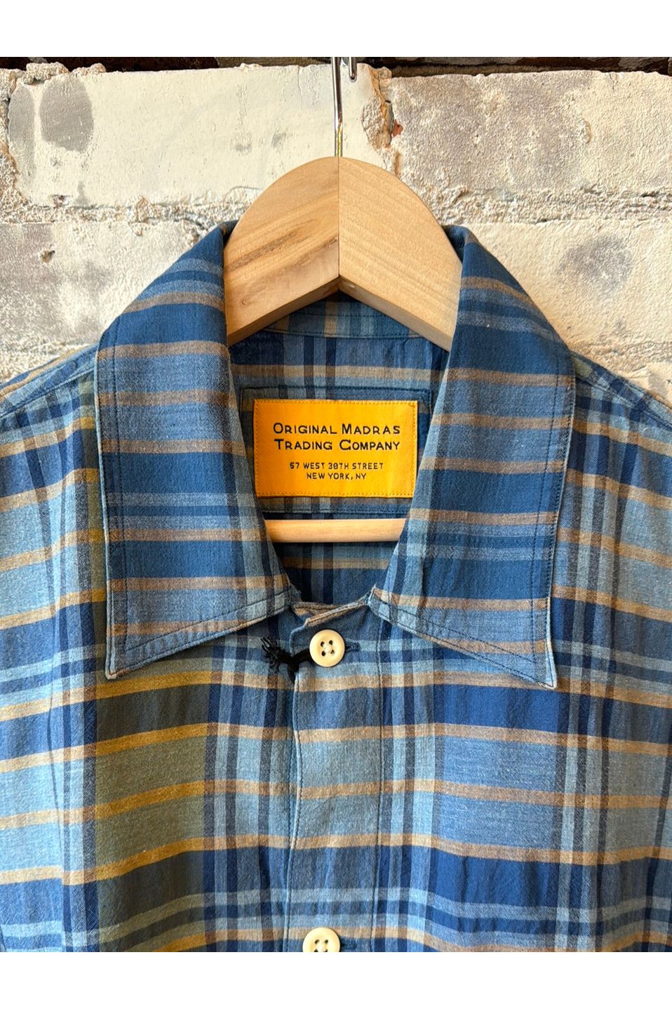 Light Shirt Jacket - Navy/Yellow/Sky Blue - DUNE + SALT