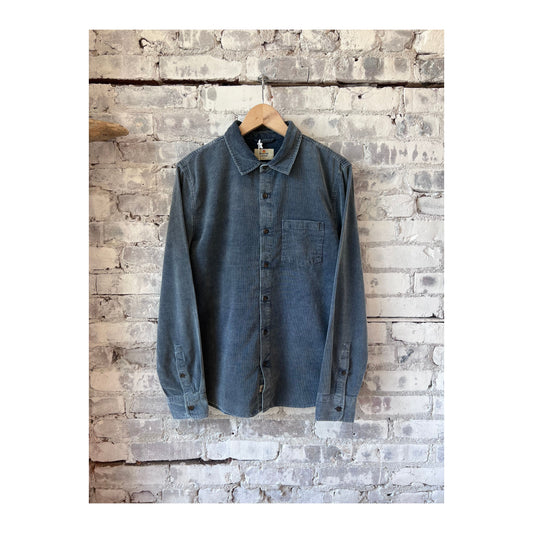 Lightweight Corduroy Shirt - Indigo - DUNE + SALT