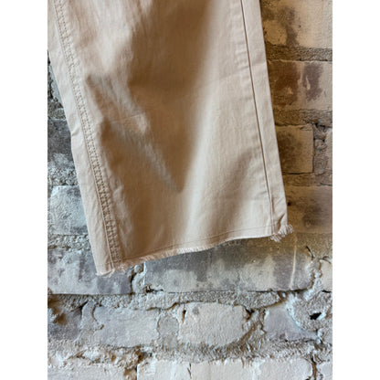 Women's Market Capri linen pants by G1 Women's, featuring a relaxed fit and lightweight fabric perfect for summer casual wear.