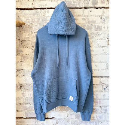 Men's La Paz Matias Hood in indigo, a cozy and stylish hooded jacket with a premium fabric finish.