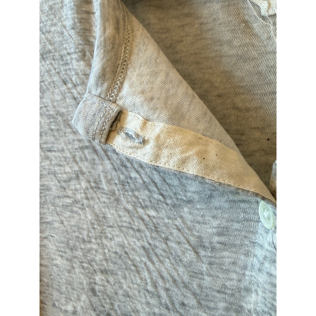 V::Room Melange Double-Face Cardigan - Heather Grey Dark Gray