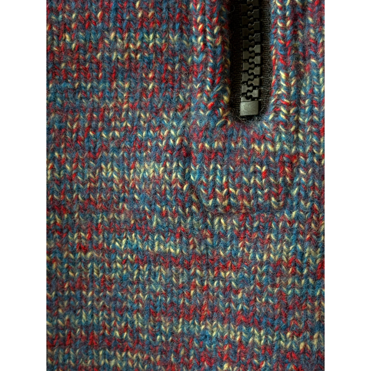 Men's Metanoia Sweater by Big Rock Candy Mountaineering with colorful tutti frutti pattern, knit fabric, and cozy fit.