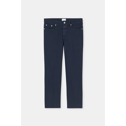 Women's Milo Straight Pants in Dark Night by Closed Women's, featuring a tailored fit and sleek design.