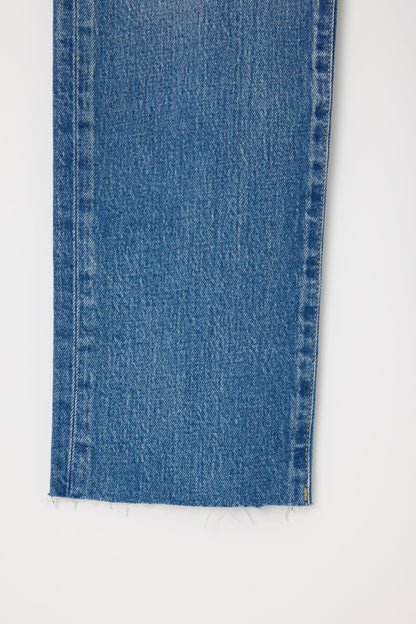 Moussy Coney Slim Straight Jean - Light Blue Dark Slate Blue