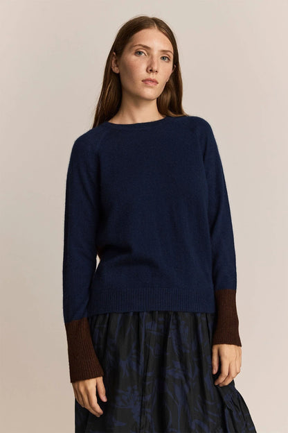 Brighton Pullover - Sapphire Combo