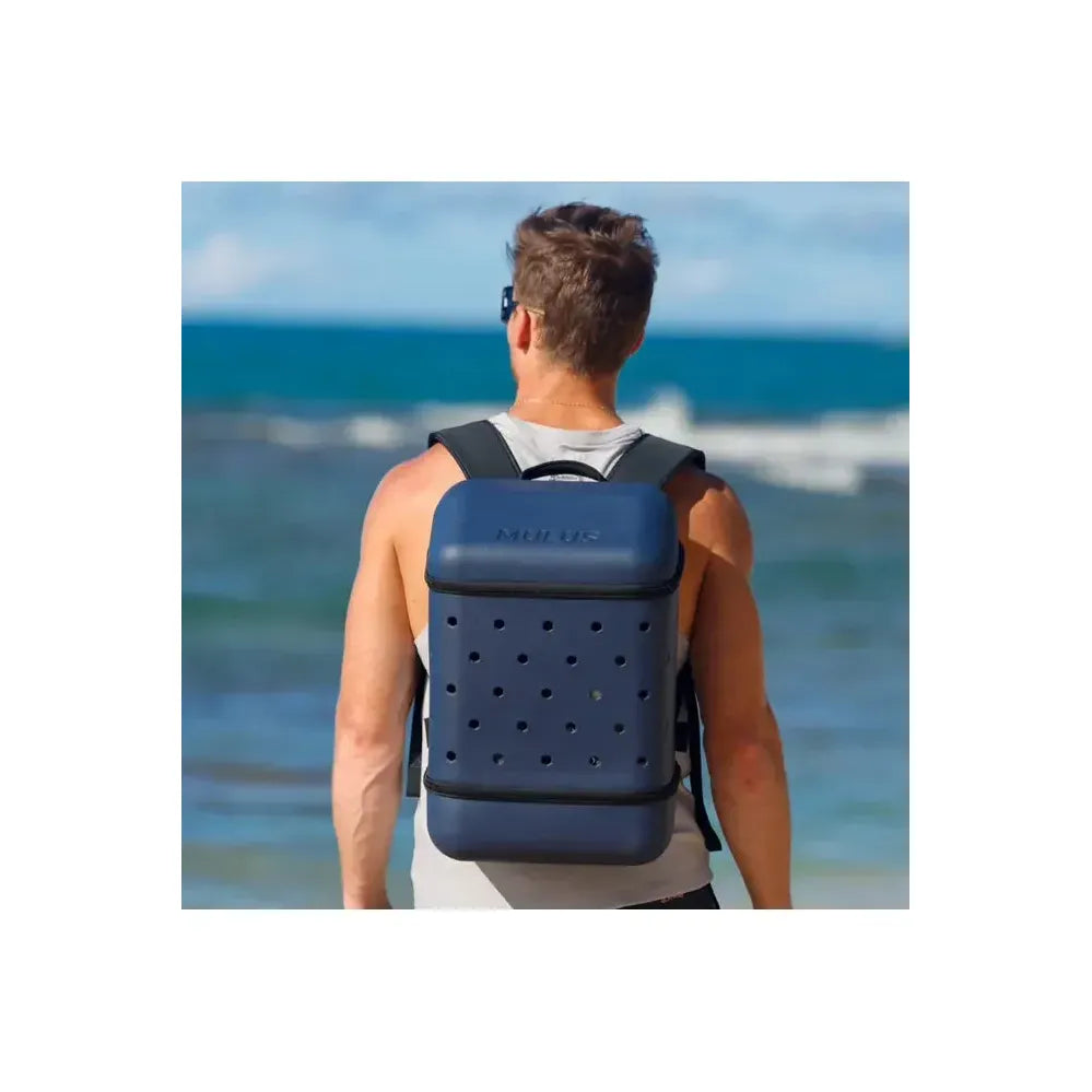Abyss blue Mulus Bag accessories with sleek design, featuring smooth texture and modern style, displayed on a neutral background.