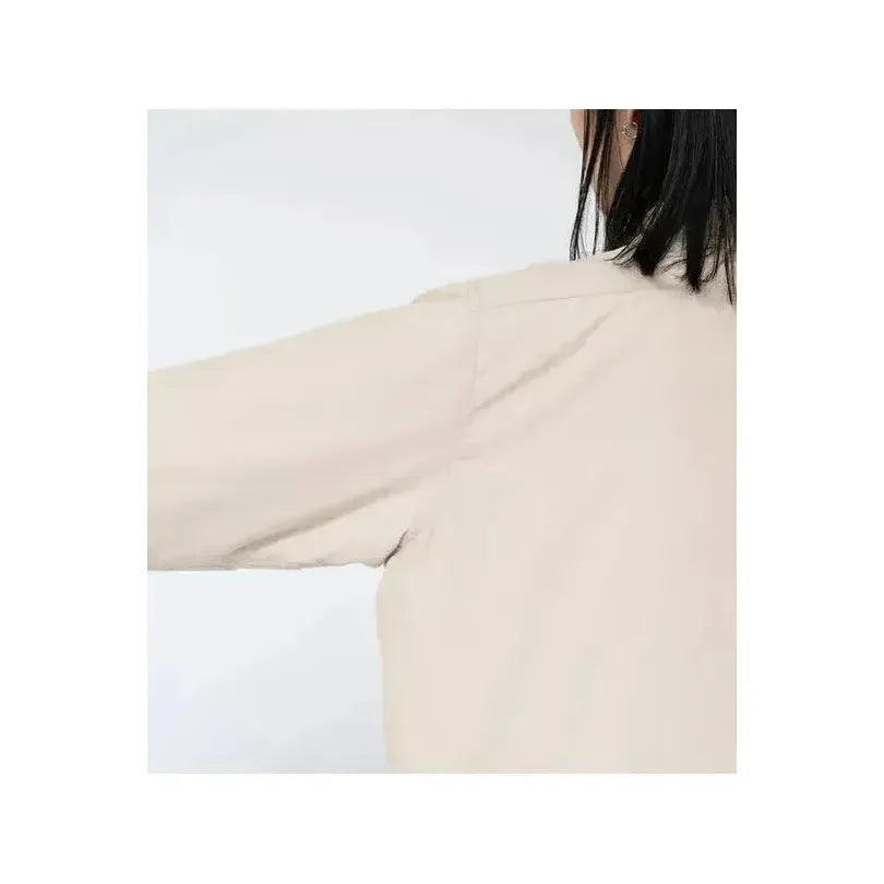 Men's nanamica insulation shirt jacket in dark navy, lightweight and warm with a casual fit, suitable for layering and outdoor wear.