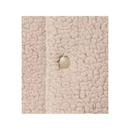 Men's reversible beige wind jacket by nanamica, showing the outer and inner sides with lightweight, windproof fabric.