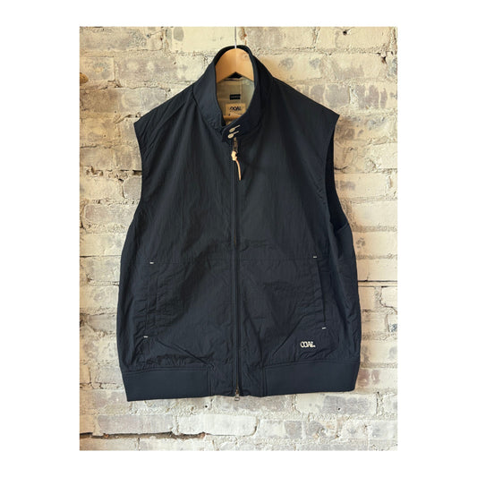 Zip Up Wind Vest - Navy - DUNE + SALT