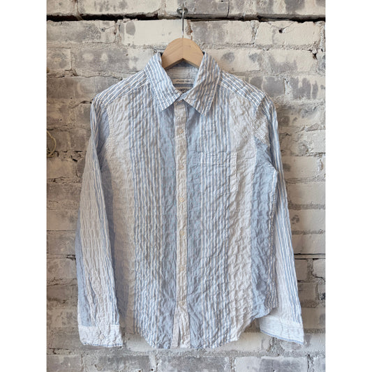 Women's Naomi Shirt in Mix Stripe by Hampton Wash, featuring a stylish striped design and casual fit.