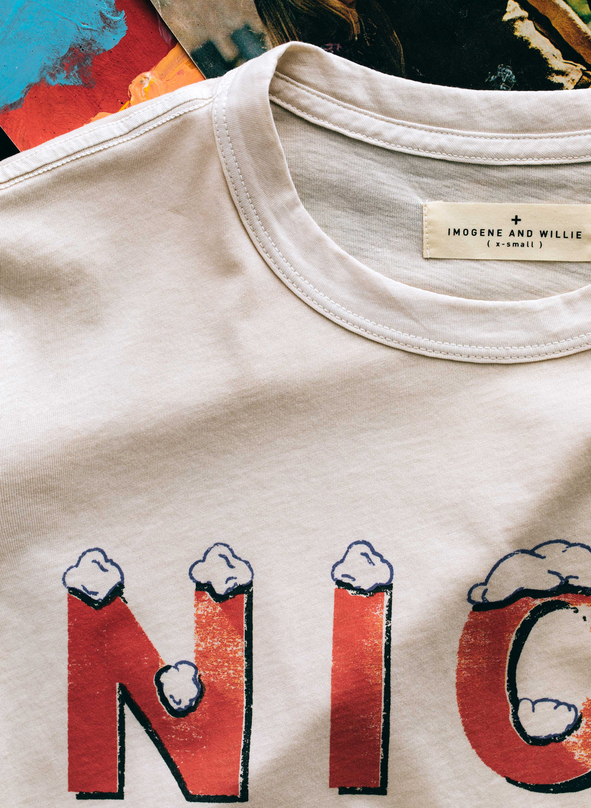 Nice Tee - Vintage White