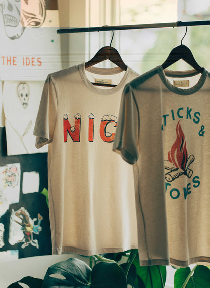 Nice Tee - Vintage White