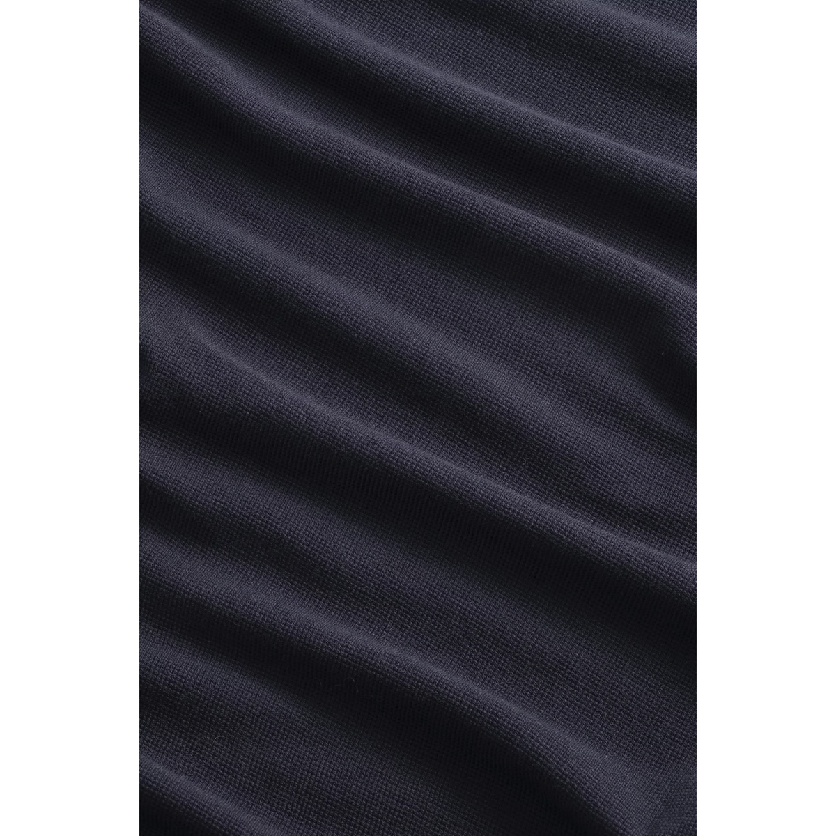 Men's navy blue waffle knit tee by NN07, featuring a textured fabric and classic crew neck design.