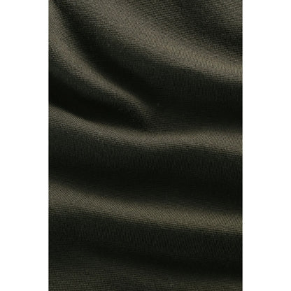 Men's Harald Wool Blend Sweater in Dark Army by NN07 featuring a cozy knit design and ribbed collar on a neutral background.