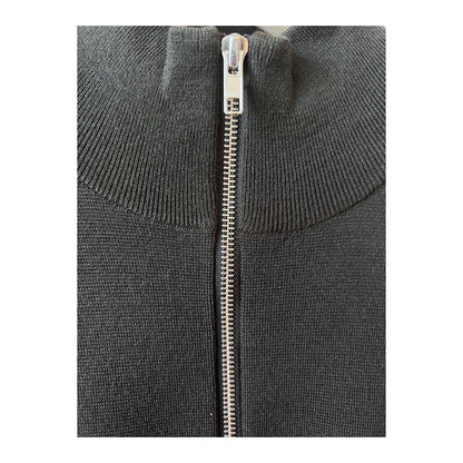 Men's Harald Wool Blend Sweater by NN07 in dark army color, featuring a cozy knit texture and a classic fit.