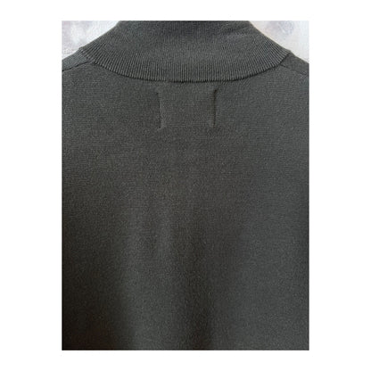 Men's Harald Wool Blend Sweater by NN07 in dark army color, featuring a cozy knit fabric and classic fit.