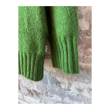 Men's Lee Wool Blend Sweater in Kale, NN07, featuring a cozy knit fabric and classic fit, suitable for casual wear.