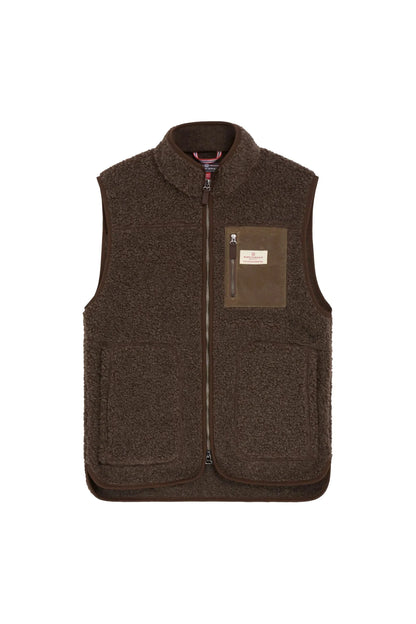 Women's Heroes Wool Fleece Vest - Cowboy - DUNE + SALT