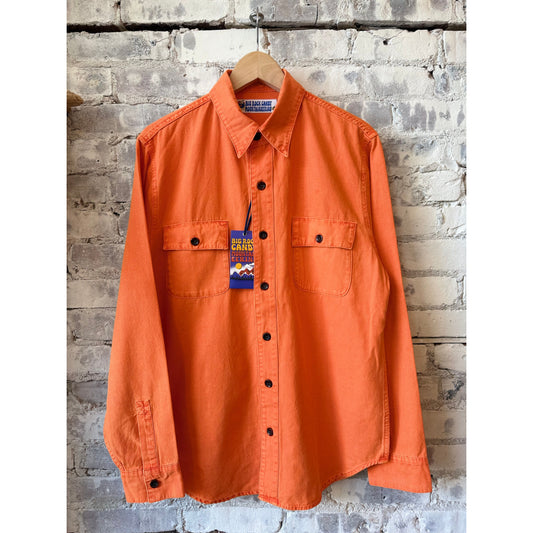 Men's Nova Canvas Shirt in Cheddar by Big Rock Candy Mountaineering, featuring a durable canvas fabric and a stylish cheddared color.