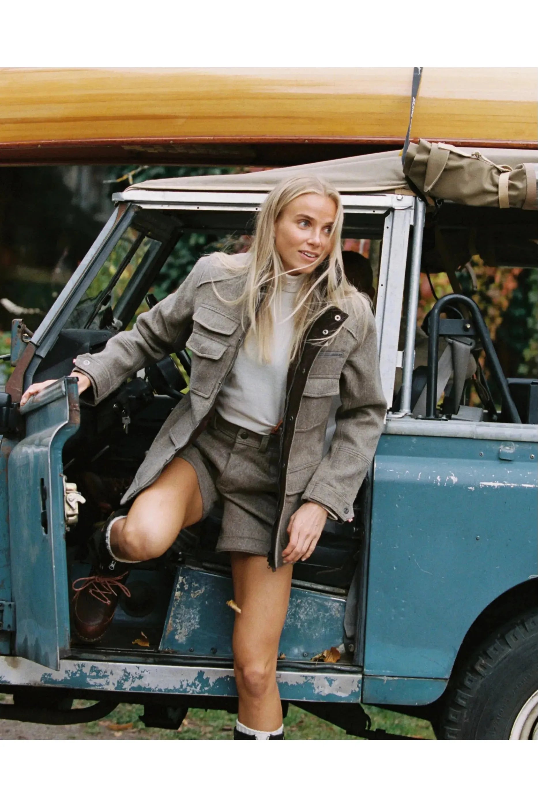 Women's Huntress Jacket - Faded Cowboy - DUNE + SALT