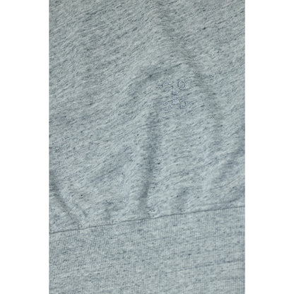 Women's off-shoulder sweatshirt in light grey melange by Closed, featuring a relaxed fit and casual, cozy style.