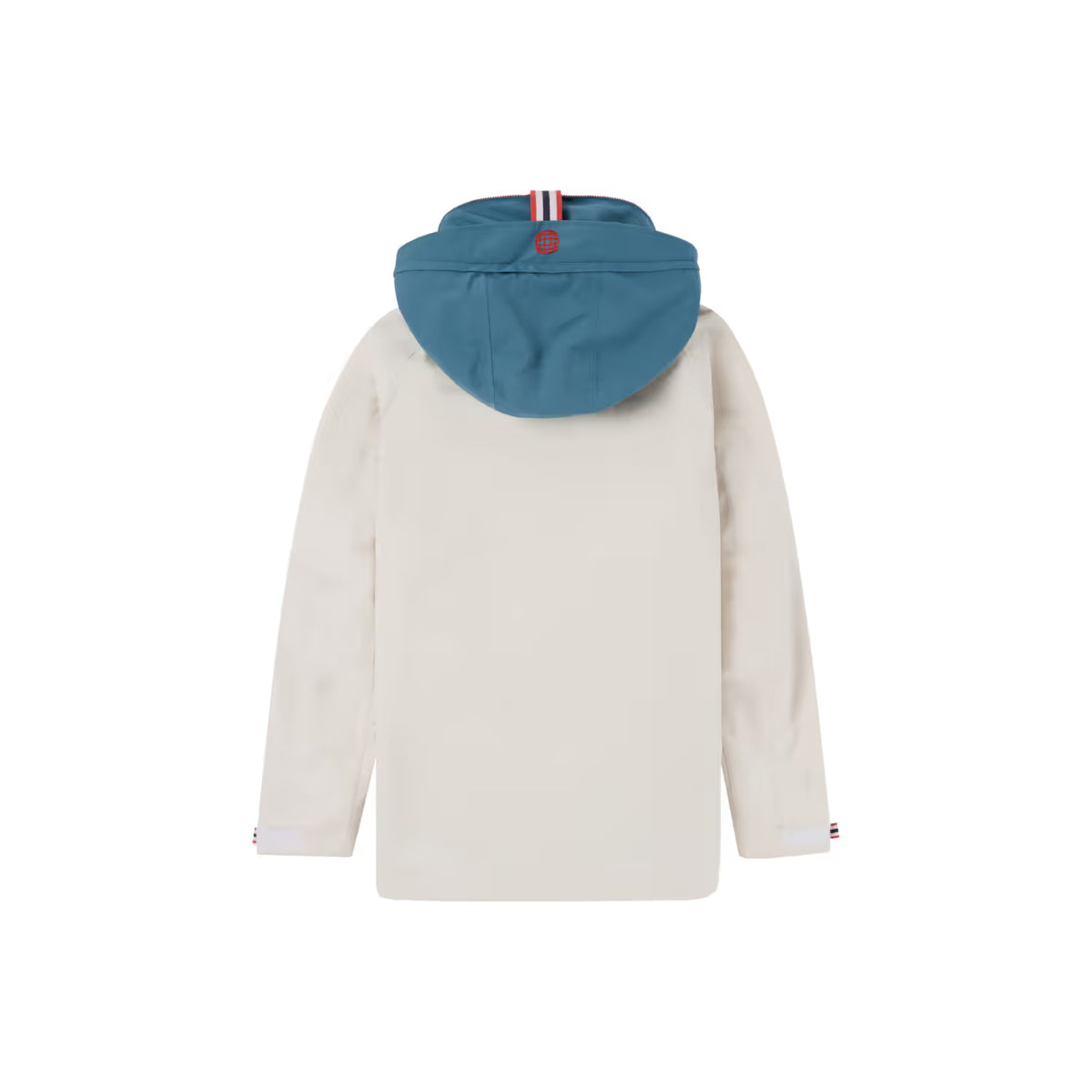 Men's Old Salt Snow White jacket by Amundsen featuring a classic winter design with a high collar and durable fabric.