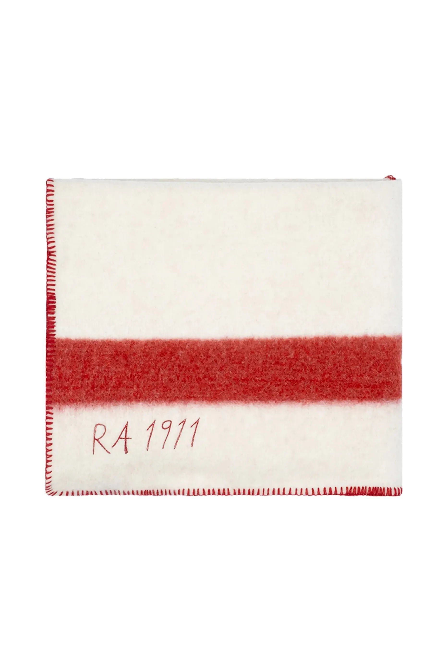 Herdsman Blanket - Oatmeal/Red - DUNE + SALT