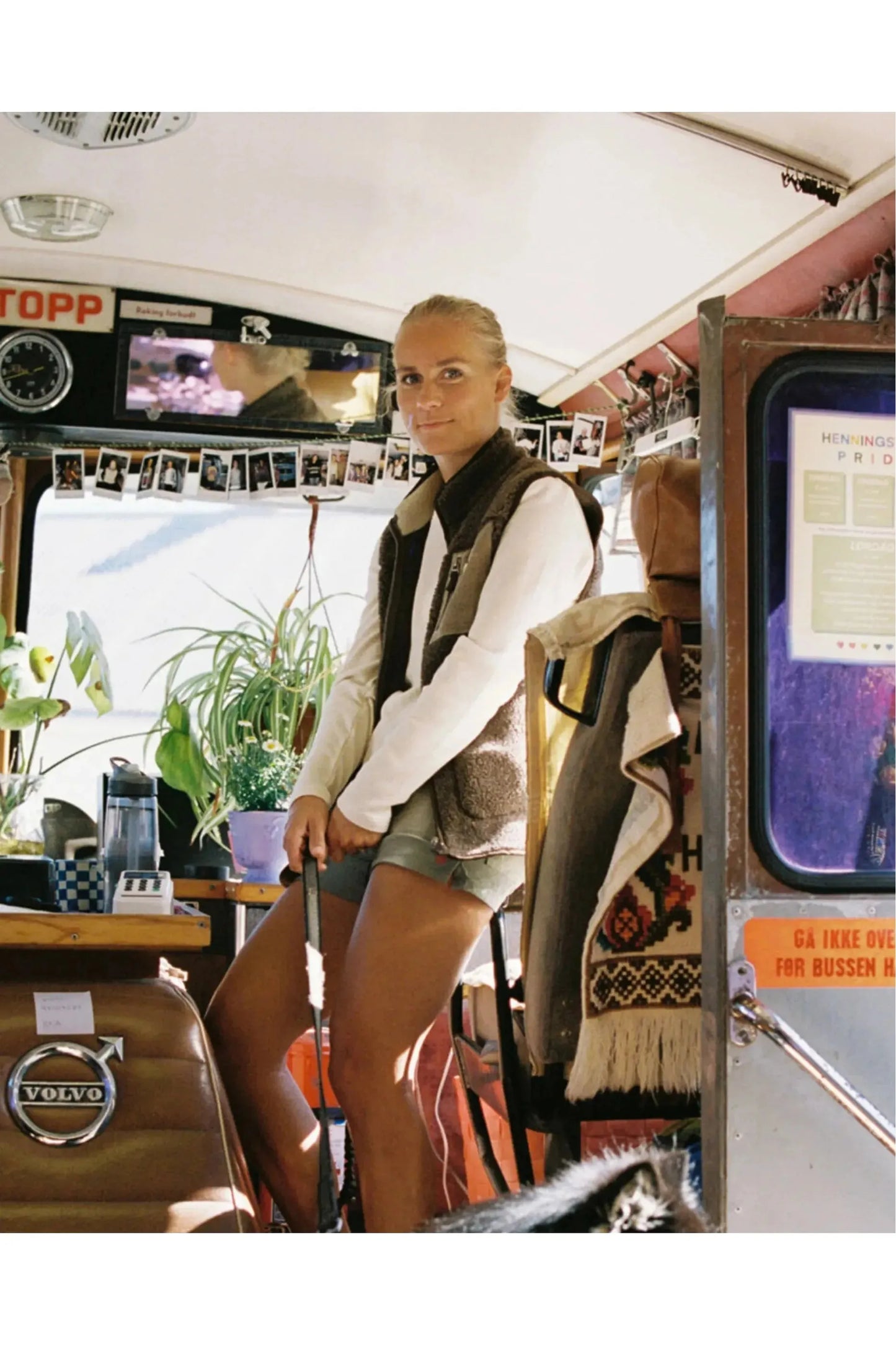 Women's Heroes Wool Fleece Vest - Cowboy - DUNE + SALT