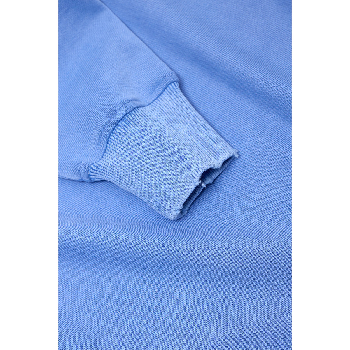 Closed Women's Organic Cotton Sweatshirt - Moonleaf Blue Cornflower Blue
