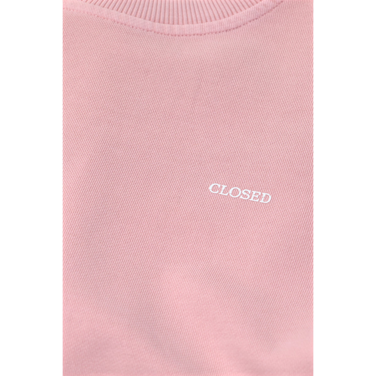 Closed Women's Organic Cotton Sweatshirt - Powder Pink Light Pink