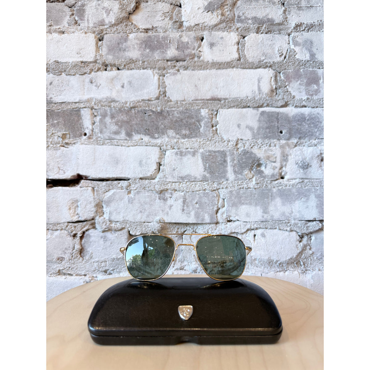 American Optical Original Pilot Aviator - Gold Light Gray