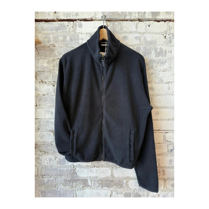 Men's navy PF Jacket by 04651, featuring a stylish, tailored fit with front zipper and collar, perfect for casual wear.