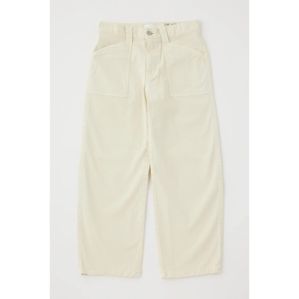 Moussy Pomonok Gusset Cargo - Ivory Light Gray