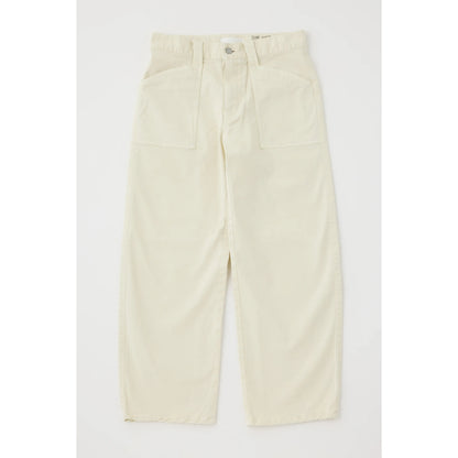 Moussy Pomonok Gusset Cargo - Ivory Light Gray