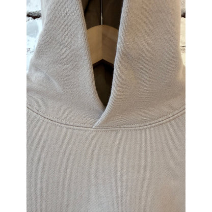 Men's Presidents P's Hooded Surfer Sweater in washed mud color, with a hood and casual surf-inspired design.