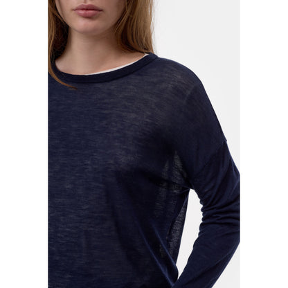 Closed Women's Pure Wool Fine Knit - Dark Night Black