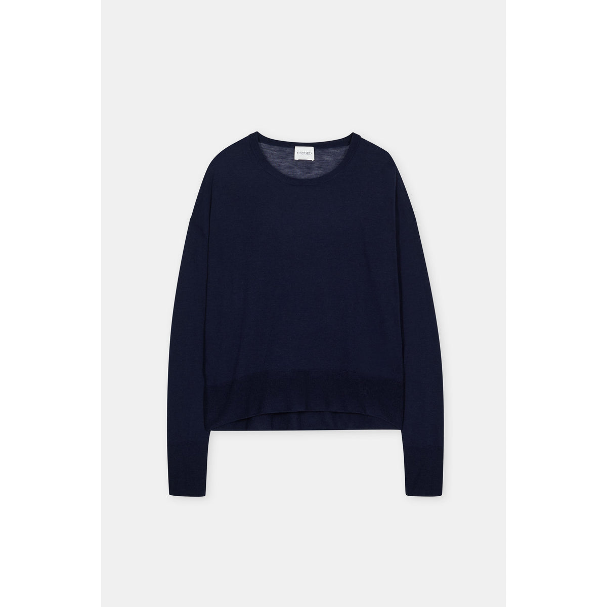 Closed Women's Pure Wool Fine Knit - Dark Night Black