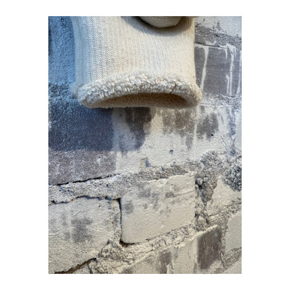 Double Face Mid Socks - Ivory - DUNE + SALT