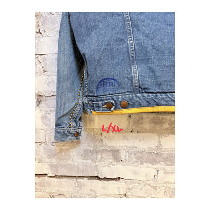 Women's Freecity RTU 1972 SuperVintAGE Americana jacket with vintage patina, featuring classic Americana style and distressed fabric details.