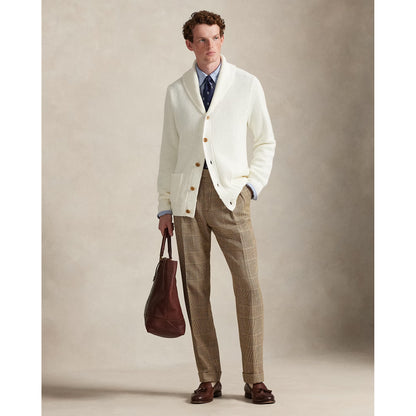 Cotton Shawl Collar Cardigan - Nevis - DUNE + SALT
