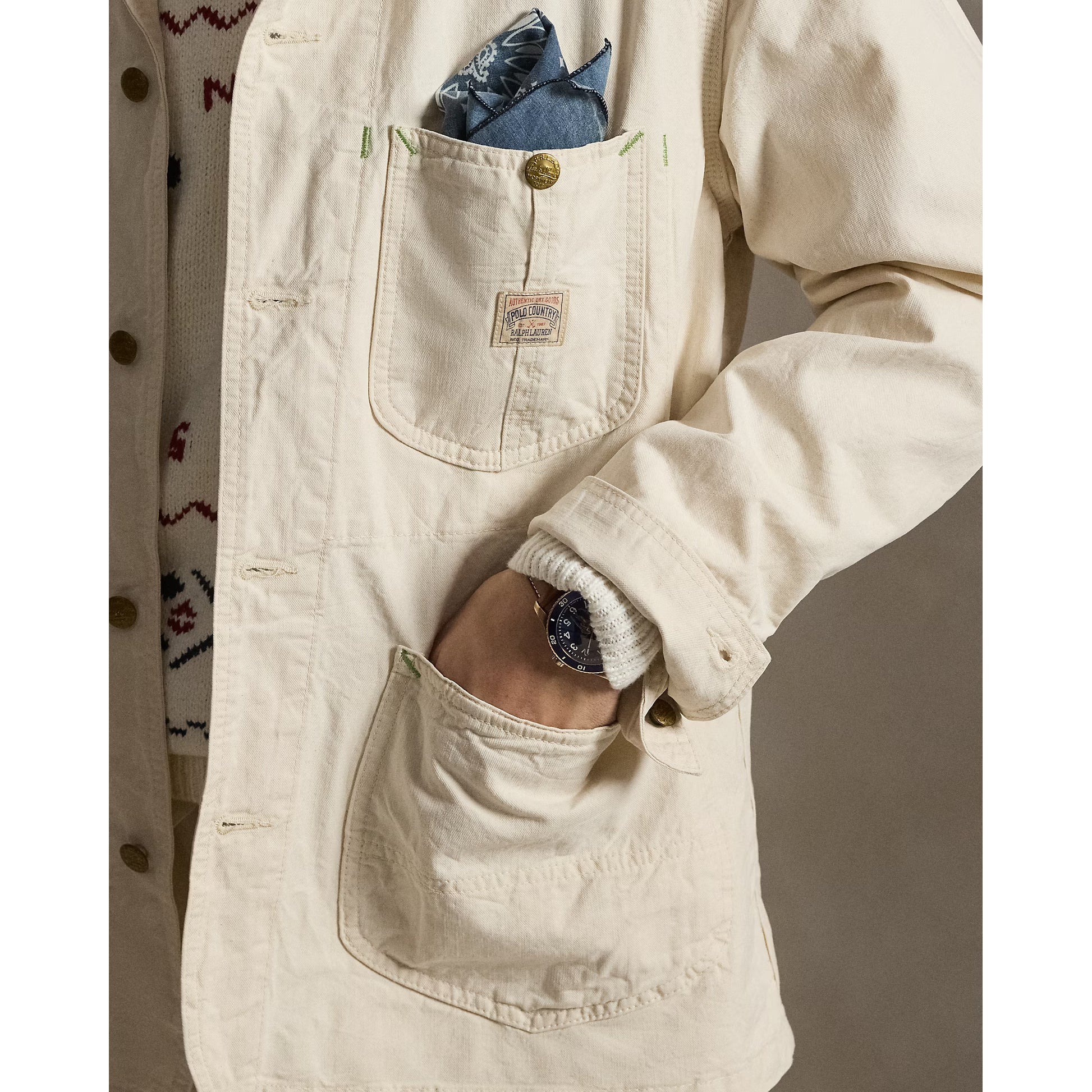 Waldron Twill Utility Jacket - Barlows - DUNE + SALT